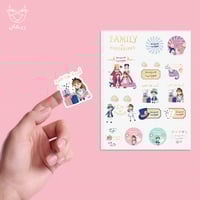 استيكرات عيد عجيب ثيم اليس في بلاد العجائب