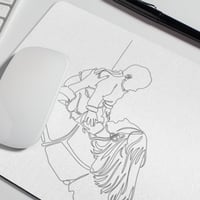 ماوس باد بطباعة تصميم الأم