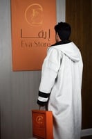 فروة العز لون سكري مبطنة بفرو ناعم