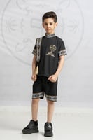 طقم التاسيس اسود او ابيض بتدخيلات السدو