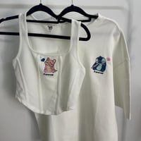 طقم كبلز ( تيشيرت و توب)