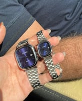 كاسيو LTP كبلز فضي - ازرق