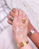 طقم اسواره وخاتم نسائي رجالي بلاسم حسب الطلب