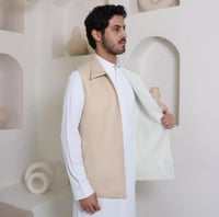 سديري دبل فس بيج/ابيض