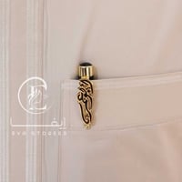 قلم مبطن بلاسم حسب الطلب