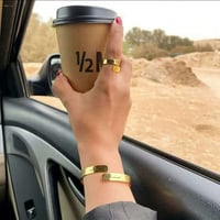 طقم اسواره وخاتم تصمم حسب اختيارك الاسواره تصميم أ...