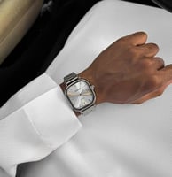 ساعة كاسيو LTP فضي - بحفر حسب الطلب