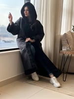 فروه نسائي اسود وجذاب