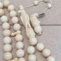 سبحه عاج ناب الفيل شاهد نسر