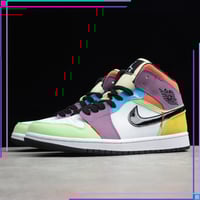 (Jordan 1 Mid SE Multicolor (Light Bulb