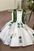 فستان اليوم الوطني السعودي95 عزنا بطبعنا