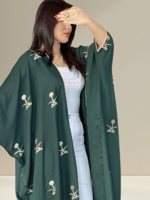 عبايه اليوم الوطني سيفين ونخلة