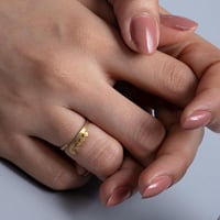 خواتم حروف عربيه تصميم حسب الطلب