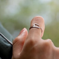 خواتم حروف عربيه تصميم حسب الطلب