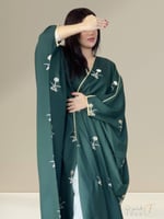 عبايه اليوم الوطني سيفين ونخلة