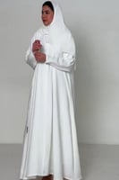 عبايه الحج والعمره اكمام سحاب