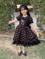 فستان بناتي أنيق لون عناي