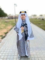 طقم ولادي يوم التأسيس (زي تراثي نجد )