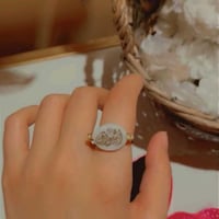 خاتم نسائي 2 فصوص