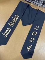 وشاحات تخرج بالاسم