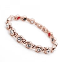 سوار الطاقة الطبي للنساء بحجر الجرمانيوم والمغناطي...