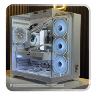 تجميعة احترافية – RTX 5080 – RYZEN 7 9800X3D – قاب...