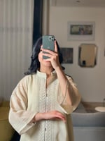 جلابيه بخام الخيش مبطن