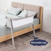 سرير أطفال جانبي فاخر متعدد الإرتفاعات NEXT TO ME