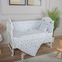 مفرش وحواجز لسرير الطفل 7 قطع موديل 001