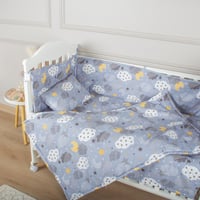 مفرش وحواجز لسرير الطفل 7 قطع موديل 005