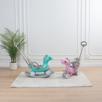 كرسي لعب بشكل زرافة متعددة الاستخدامت