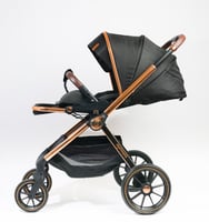 عربة اطفال فاخرة بتصميم مميز وحصري