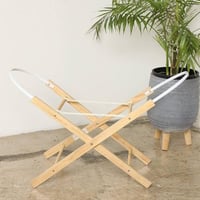 قاعدة سلة موسى (أستاند) ثابت خشبي