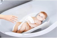 مقعد استحمام رمادي