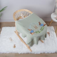 بطانية صوف مطرزة