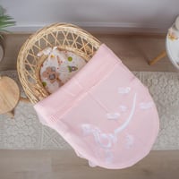 بطانية صوف مطرزة