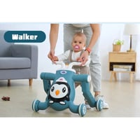 عربة اطفال 3 في 1 تعليم المشي ودراجة وسكوتر