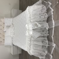 مفرش الام للاستقبال دانتيل