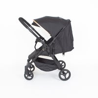 عربة ثنائية الاتجاة من ماي بيبي لون اسود