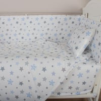 مفرش وحواجز لسرير الطفل 7 قطع موديل 001