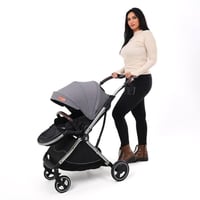 عربة اطفال فاخرة ثنائبة الاتجاة من ماي بيبي