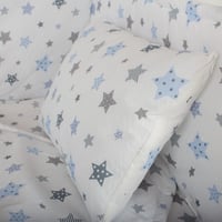 مفرش وحواجز لسرير الطفل 7 قطع موديل 001