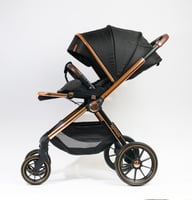 عربة اطفال فاخرة بتصميم مميز وحصري
