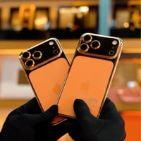 آيفون مطلي بالذهب 17 برو/برو MAX عيار 24