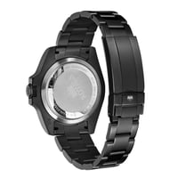 ساعة مطلية بالاسود الملكي ماركة رويالز بتقنية الخل...