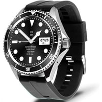 ساعة فضة مطلي رويالز الذكية شبيهة الرولكس