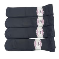 شراب سراميك طويل أسود 12 زوج