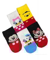 جوارب شخصيات كرتونية أطفال 12زوج