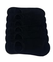 جوارب فلات لون اسود 12زوج