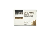 بيور بيوتي صابونة تفتيح وتقشير الوجه 70 جرام